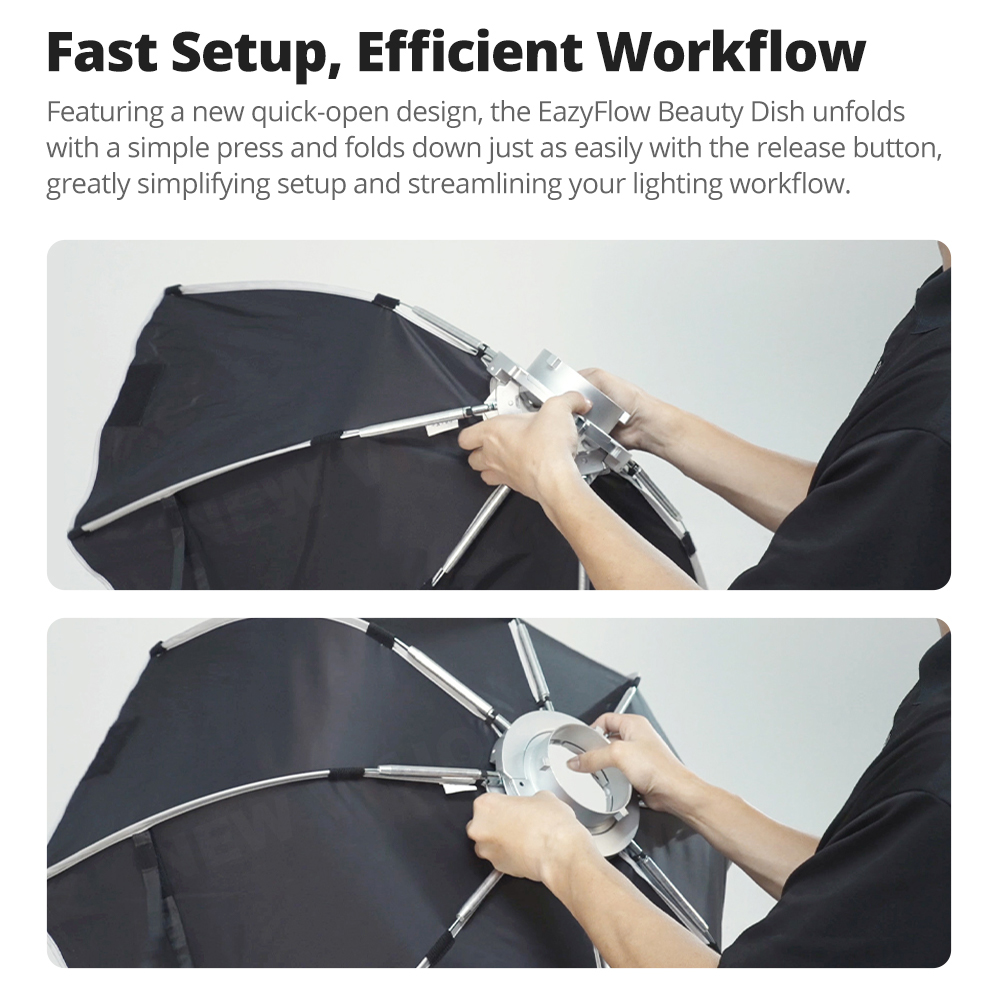 New Godox EazyFlow Beauty Dish - Photography Lighting Design บทวิจารณ์และราคา