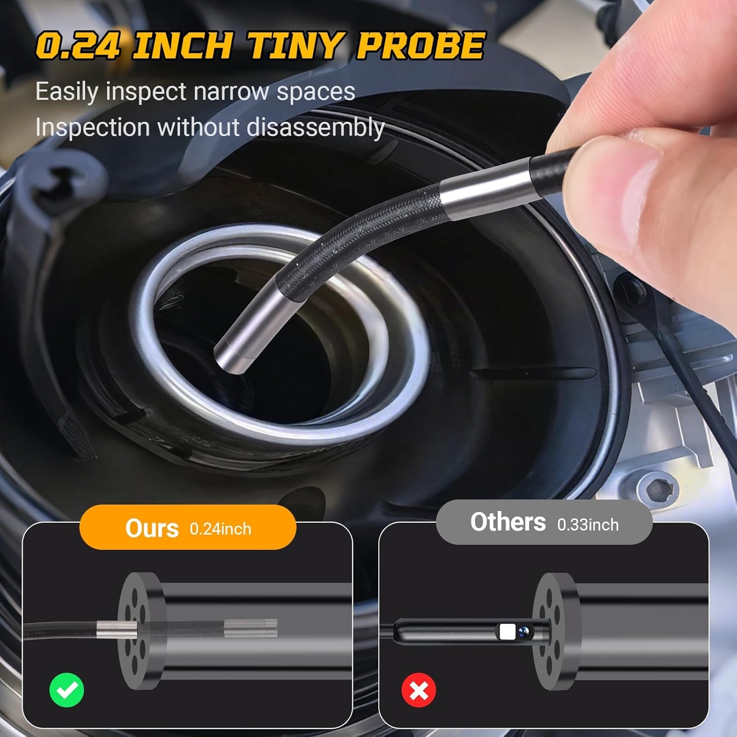 Endoscope Camera with Light 3. - Photography Lighting Diagram บทวิจารณ์และราคา