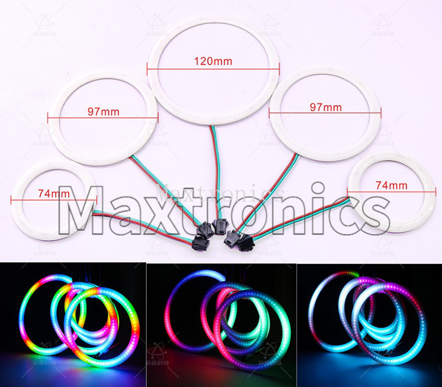 WS2812B FCOB RGB Led Ring 18/3 - Led Ring Light 18 บทวิจารณ์และราคา