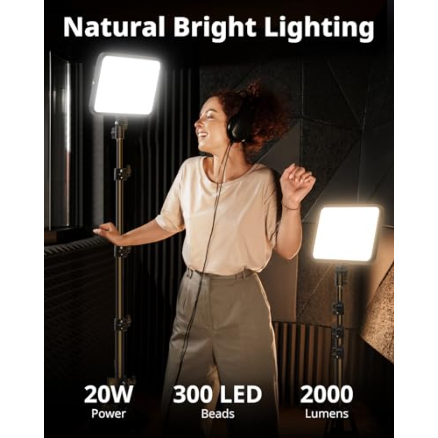 2 Pack LED Video Light Kit, Ph - Photography Lighting For Studio บทวิจารณ์และราคา