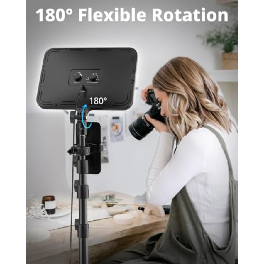 2 Pack LED Video Light Kit, Ph - Photography Lighting For Studio บทวิจารณ์และราคา