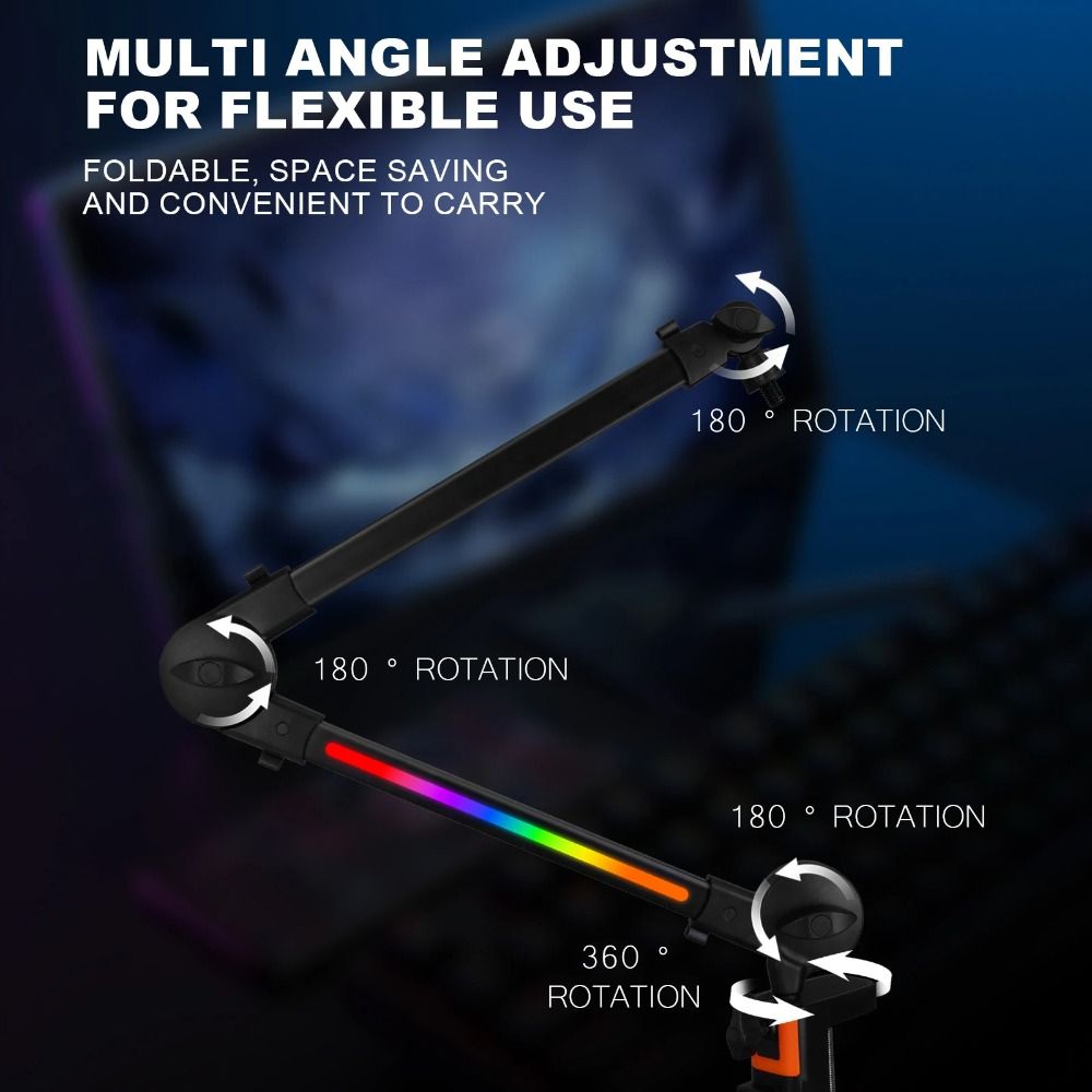 Microphone Boom Arm Mic Stand  - Boom Arm Stand บทวิจารณ์และราคา