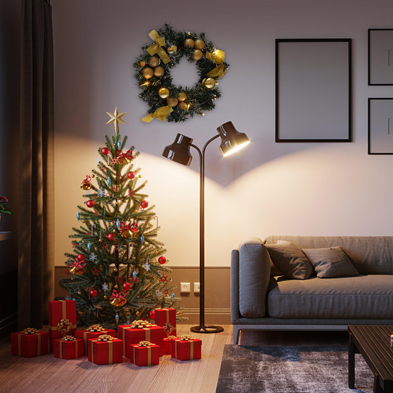 1Pcs Premium Christmas Hanging - Photography Lighting Indoor บทวิจารณ์และราคา