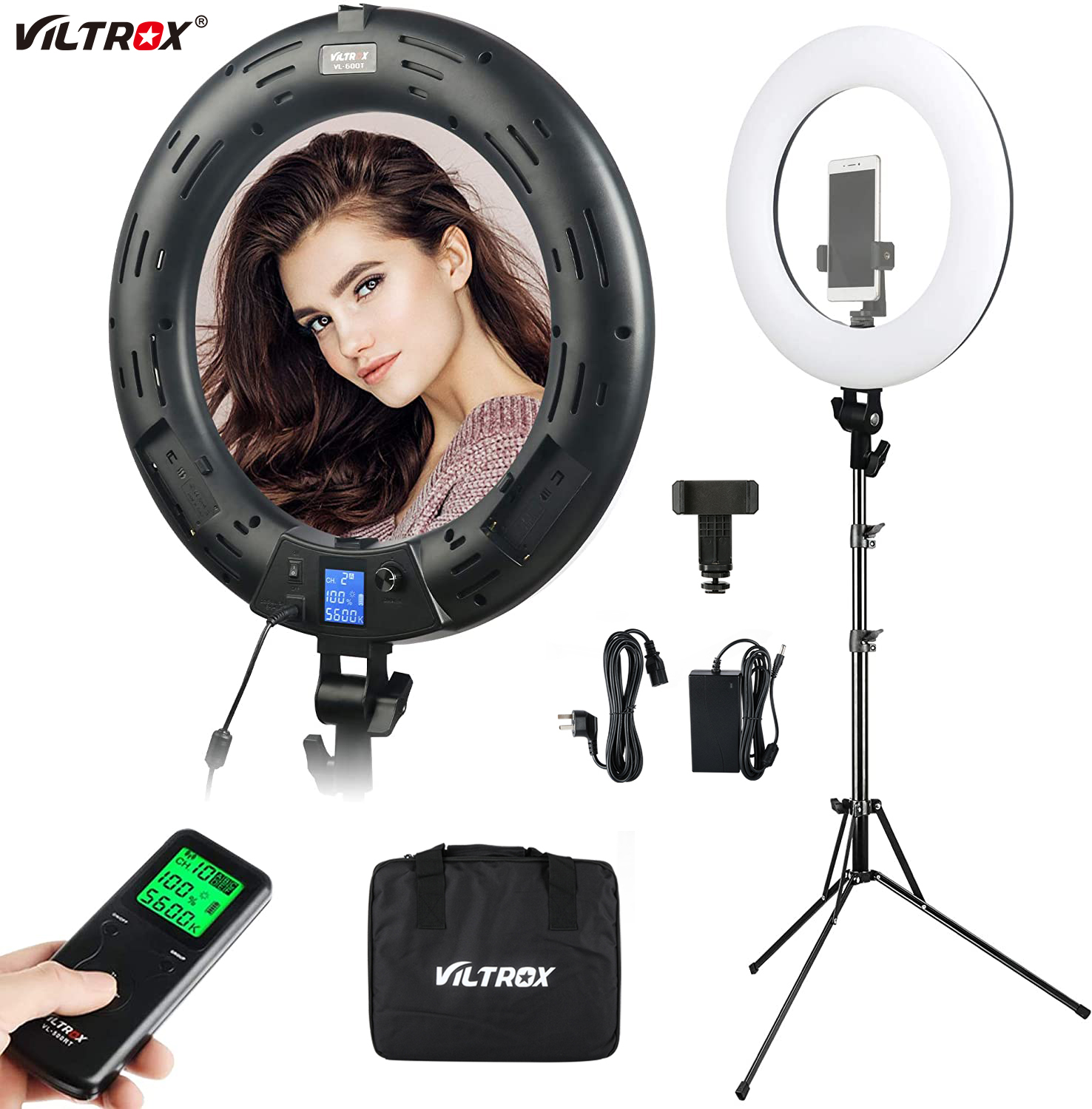 Viltrox VL-600T 45W 18 inch LE - Led Ring Light 18 บทวิจารณ์และราคา