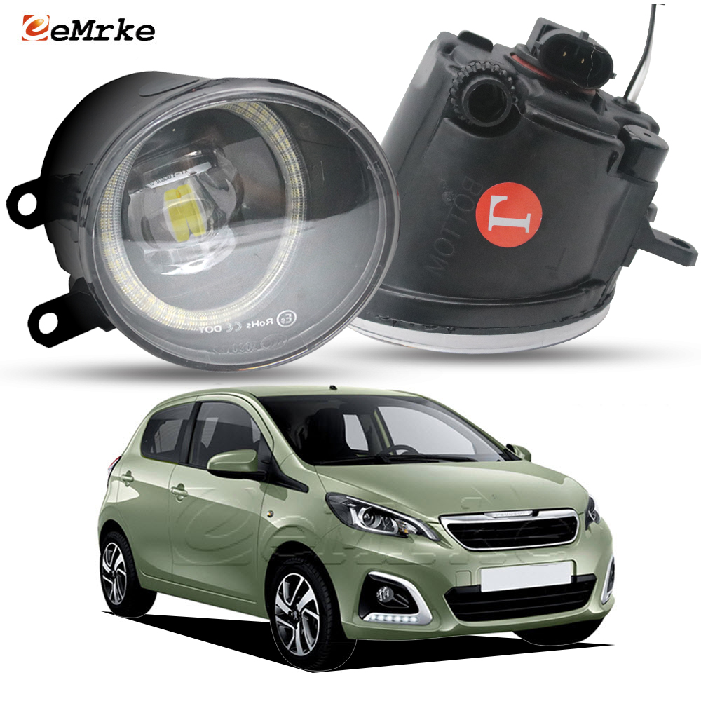 LED Fog Lamp PTF Lens for Peug - Led Ring Light 18 บทวิจารณ์และราคา