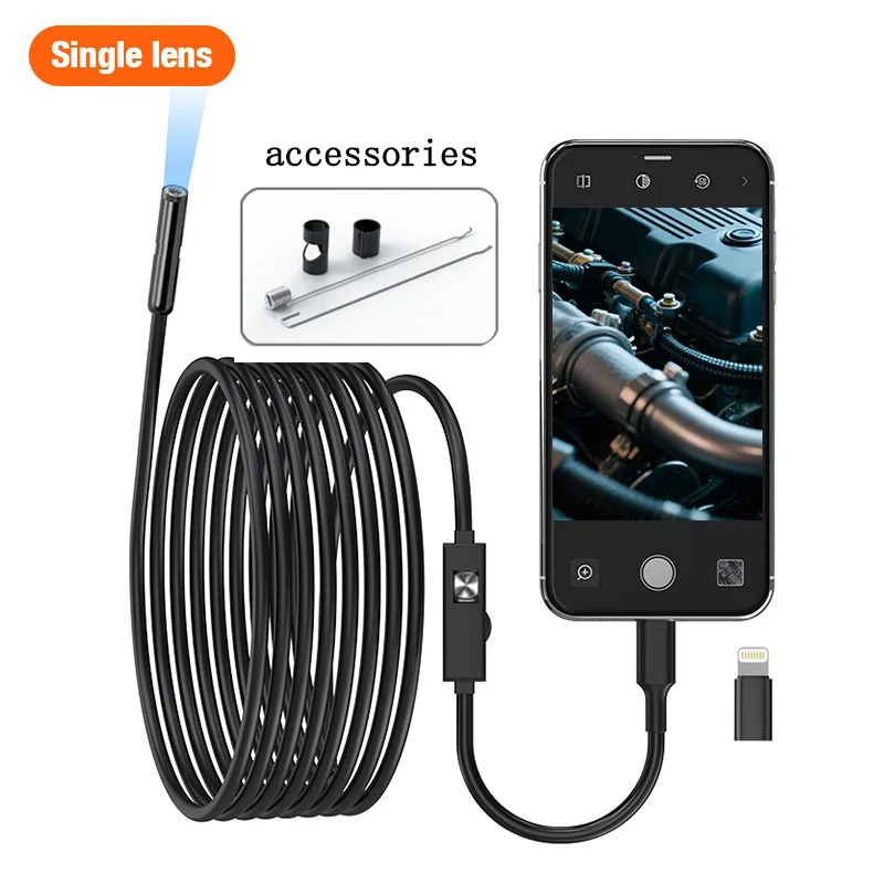 Single/Dual Lens Endoscope Cam - Photography Lighting Diagram บทวิจารณ์และราคา