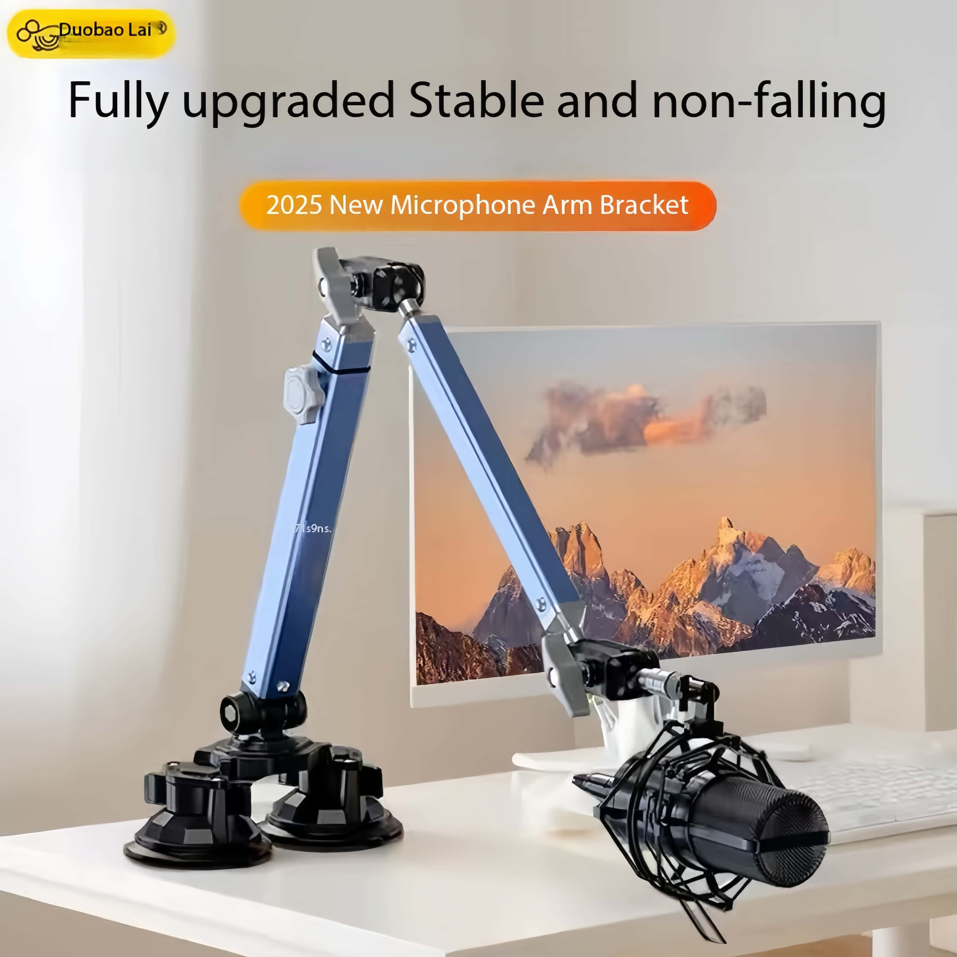 Professional Dual Suction Cup  - Boom Arm Stand บทวิจารณ์และราคา