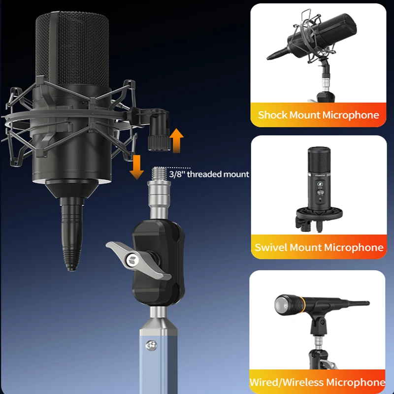 Professional Dual Suction Cup  - Boom Arm Stand บทวิจารณ์และราคา