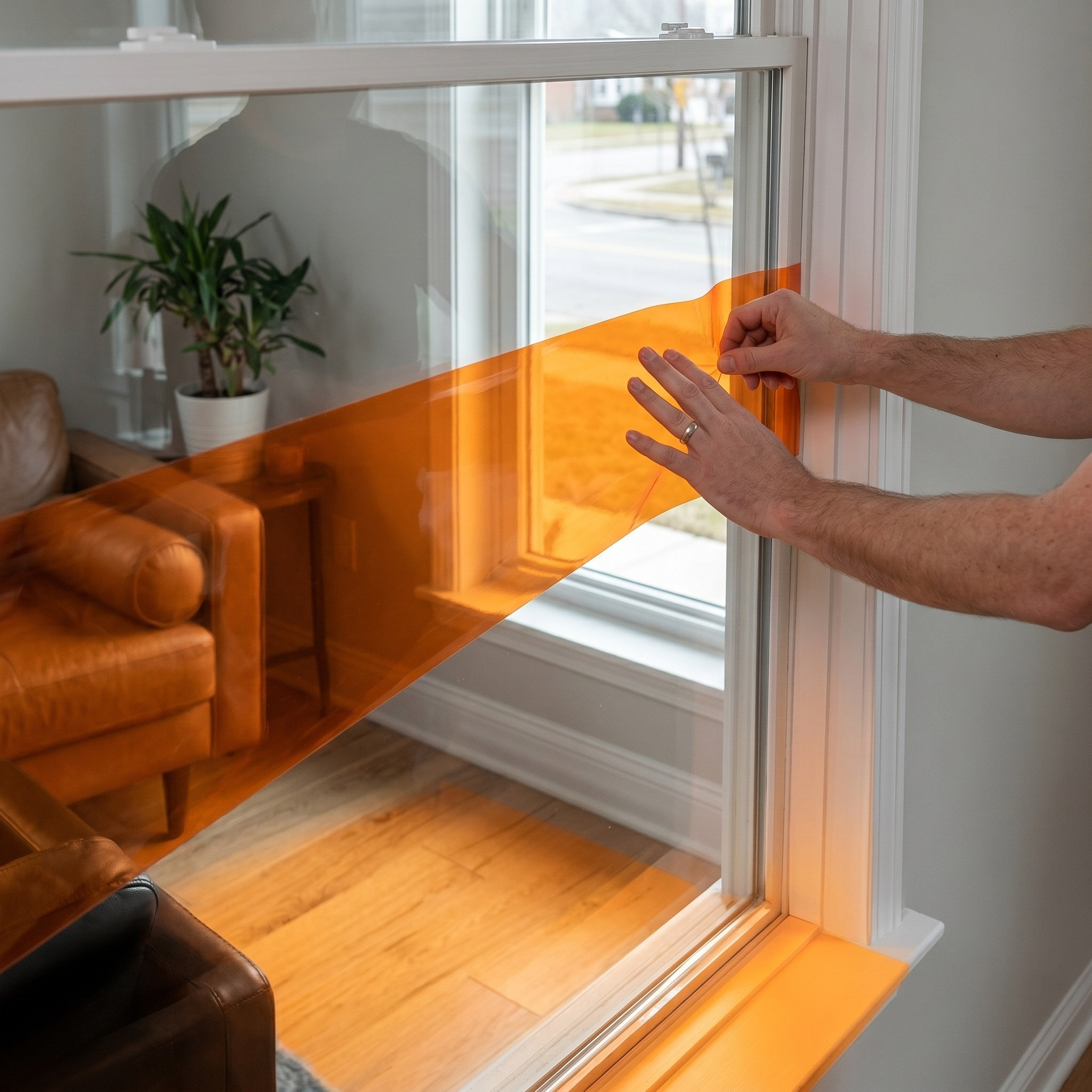 Colored Static Cling Window Fi - Lighting Glass Photography บทวิจารณ์และราคา