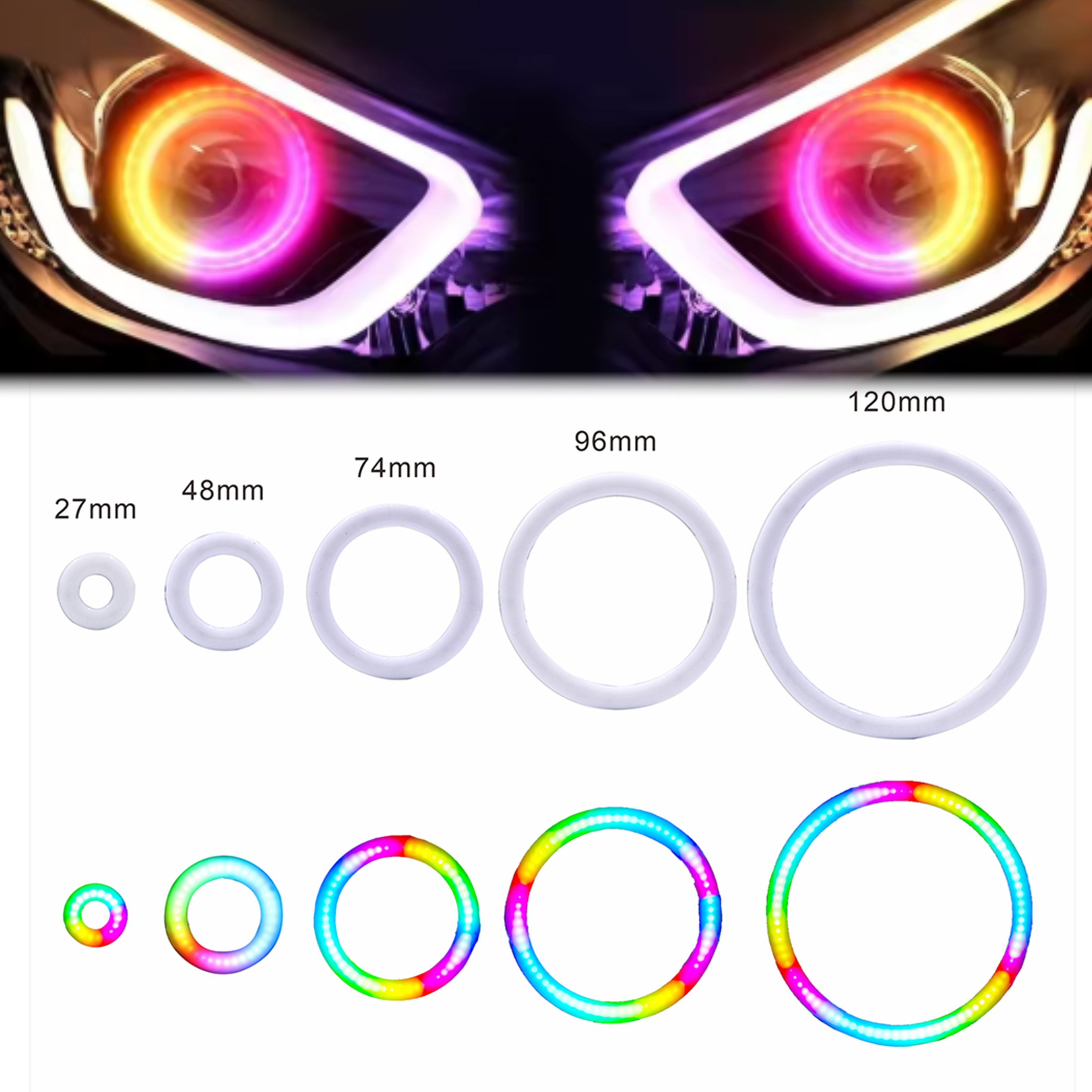 5V/12V WS2812B RGB COB RING Pi - Led Ring Light 18 บทวิจารณ์และราคา