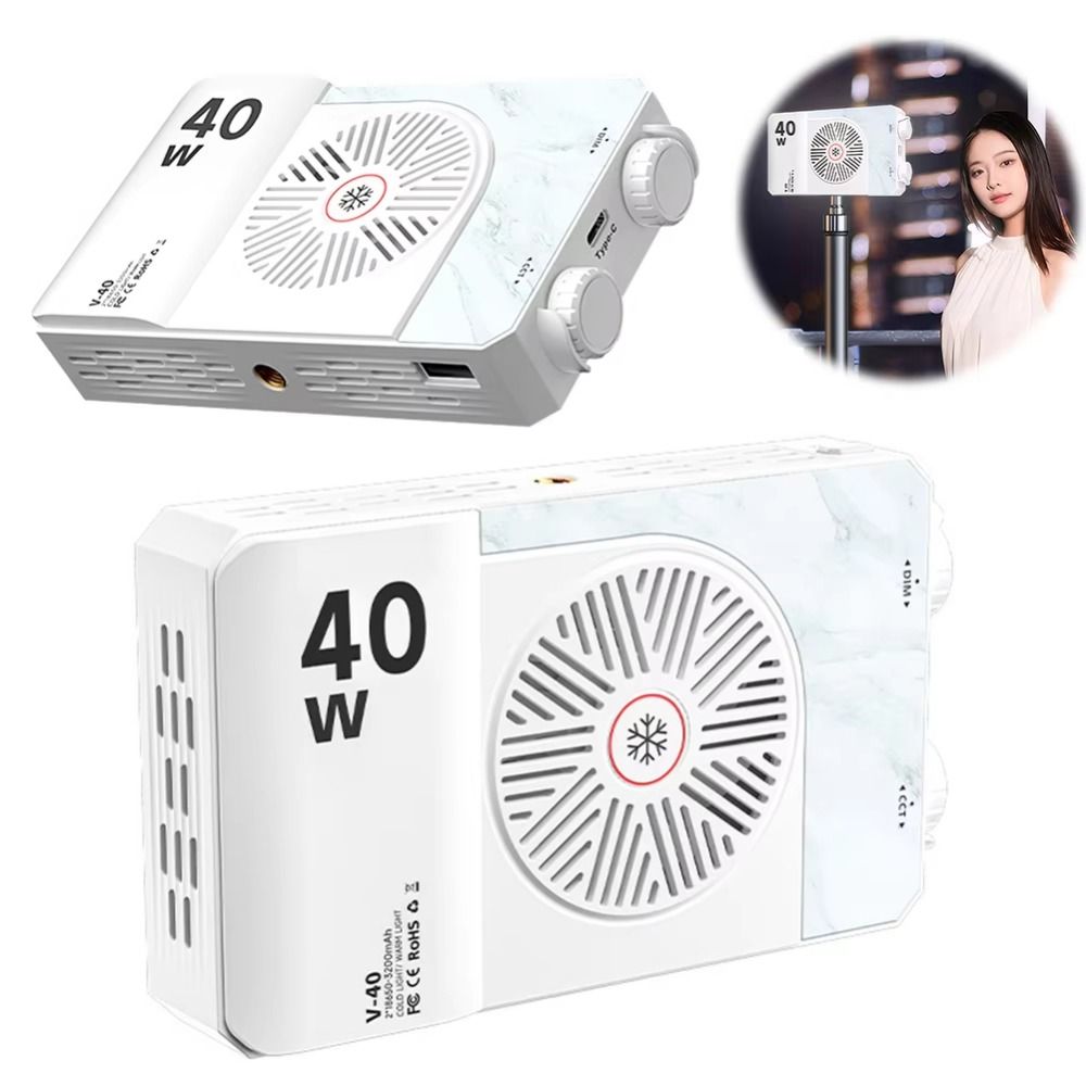 40W RGB LED Camera Light 2800- - Photography Lighting Rgb บทวิจารณ์และราคา