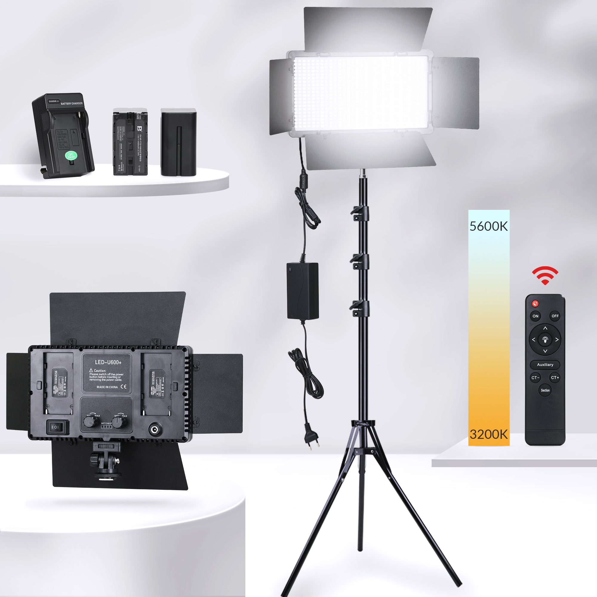 40W Led Video Light Panel 3300 - Photography Lighting Uk บทวิจารณ์และราคา
